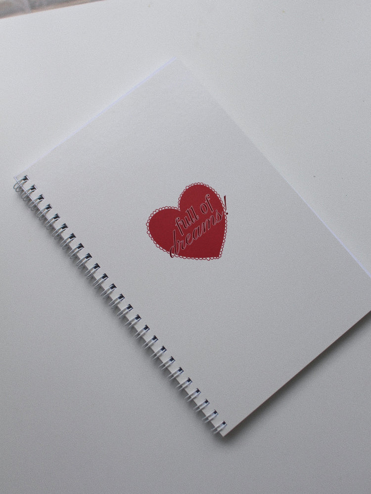 Full of Dreams Spiral Notebook